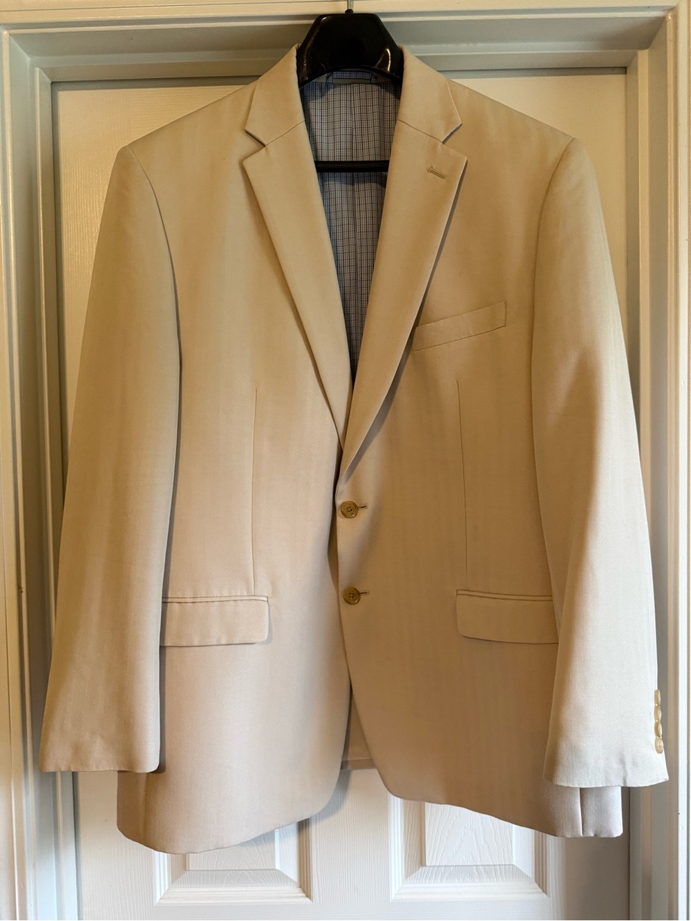 Ralph Lauren Light Beige Two-Button Sport Coat
